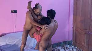 New year Fuck Bengali Sex Two guys and a girl with blue stockings xxx porn  watch online