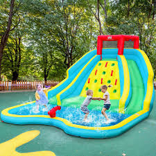 Costway Inflatable Water Slide Jumping
