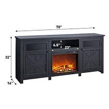 Jxqtlingmu Fireplace Tv Stand For 80