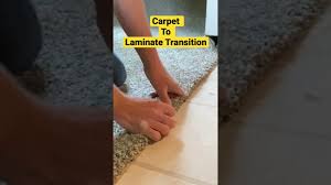 transition carpet to laminate flooring