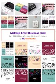 43 makeup artist business card 2024