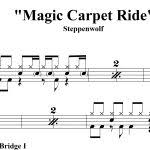 magic carpet ride steppenwolf drum