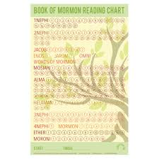 Tree Book Of Mormon Reading Chart Poster Printable