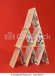 The answer provided by this card is no. Card Tower Card Building Canstock