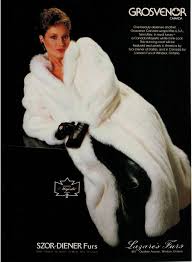 Terri Utley Miss U S A White Mink Coat