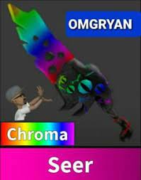 *chroma seer code* what is roblox? Mm2 Godly Knives Chroma Seer Ebay