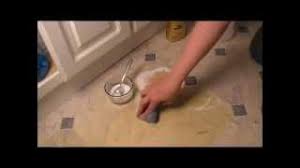 cleaning stains from linoleum vinyl