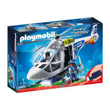 playmobil police helicopter