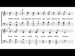 nailed to the cross a cappella hymn