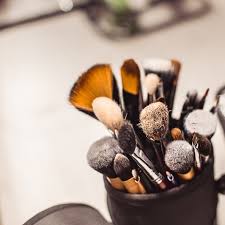 makeup artist tools makeup brushes on