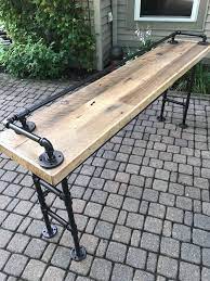 Reclaimed Barn Wood Rustic Sofa Bar