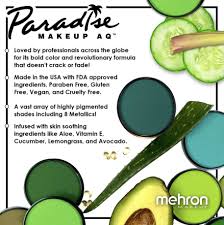 paradise makeup aq 30 color palette