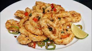pepper fried calamari squid recipe