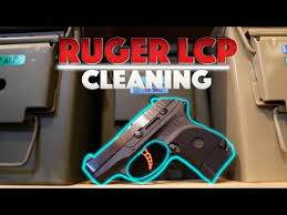 clean a ruger lcp pistol