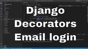 django tutorial django decorators and