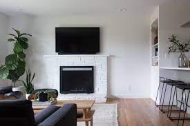 With Fireplace And Tv Layout Ideas
