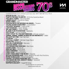 grandmaster disco jams 70s mastermix