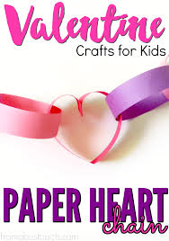 valentine crafts for kids paper heart
