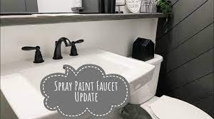 spray painted faucet durability update