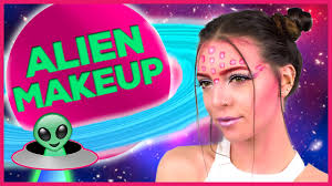 alien halloween makeup tutorial