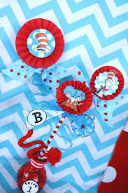 dr seuss twins 1st birthday party