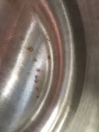stainless sink is rusting jayco rv