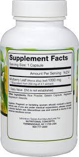 mulberry leaf 1 000 mg 60 capsules