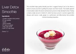 liver detox smoothie from the hitc 21