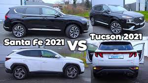 The hyundai tucson starts at $24,950, which means it's $900 cheaper than the base rogue. Hyundai Tucson Vs Hyundai Santa Fe 2021 Youtube