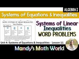 Linear Inequalities Word Problems