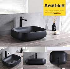 matte black bathroom basin sink