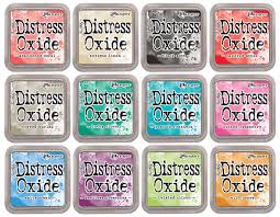 Tim Holtz Distress Oxide Set With 24 Ink Pads Blender Tools