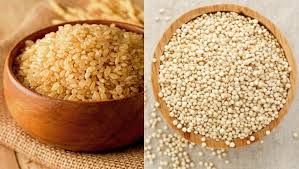 quinoa or brown rice which grain makes
