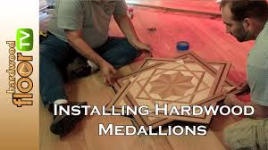 installing hardwood floor medallions