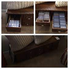 See more ideas about baseball cards storage, card storage, storage. Baseball Card Storage From Library Card Catalog Sports Cards Storage Card Storage Baseball Cards Storage