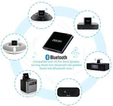 30 pin bluetooth adapter audio receiver