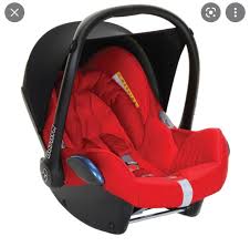 Maxi Cosi Cabriofix Car Seat Red