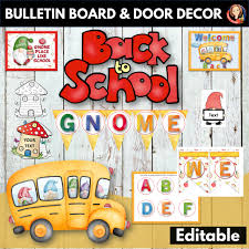 back to bulletin board kit with