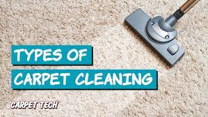 types of carpet cleaning carpet tech