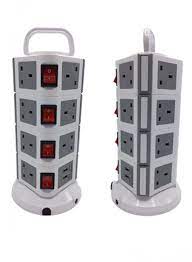 4 Ply Wall Mount Power Strip 15 Power
