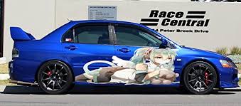 All our car decals are printed using roland and graphtec (most advanced material and technique for decal printing). Amazon Com Pillowfigtart Sexy Anime Car Wrap Sexy Anime Car Graphics Anime Car Decal Anime Car Sticker Anime Side Car Decal Anime Full Color Car Vinyl Anime Car Wrap Vmcc008 25 X 130