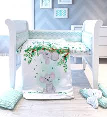 Koala 7pc Organic Baby Bedding Set