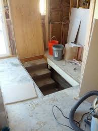 Help Floor Door Into Basement With Gas