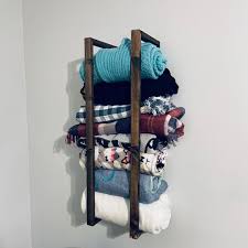 wall mounted blanket rack best up
