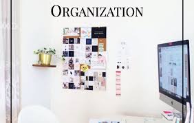 Stylish Home Office Organization