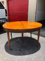 dining table with 3 inserts with padded