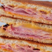 air fryer grilled ham and cheese super