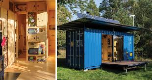 This Tiny Cabin Made From An Upcycled