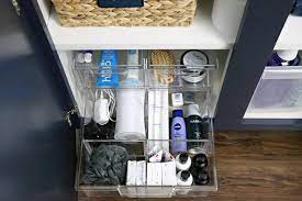 doubling up on under the sink storage space