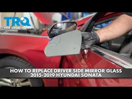How To Replace Driver Side Mirror Glass
